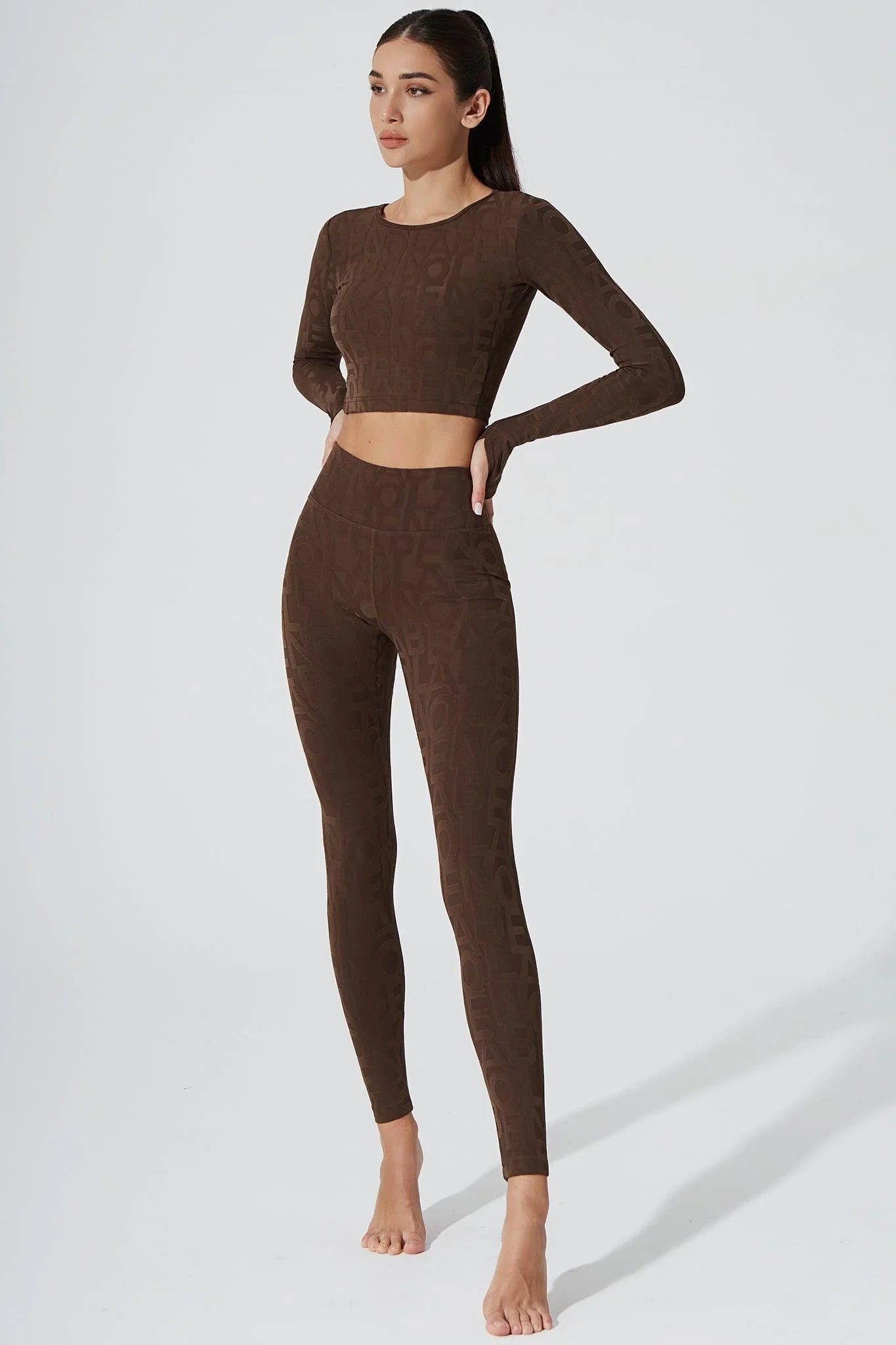 Classic Déese Fleur Bra 3D - Chocolate - Olaben - Womens Bra