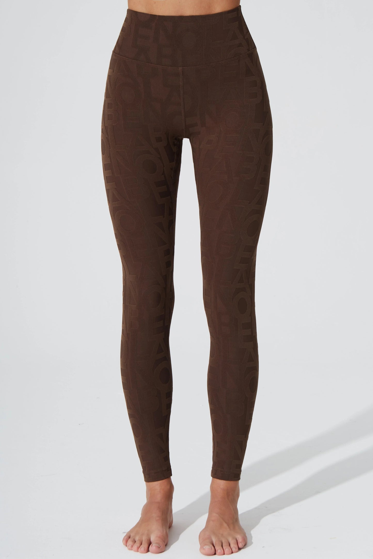 Classic Déese Fleur Legging 3D - Chocolate - Olaben - Womens Leggings