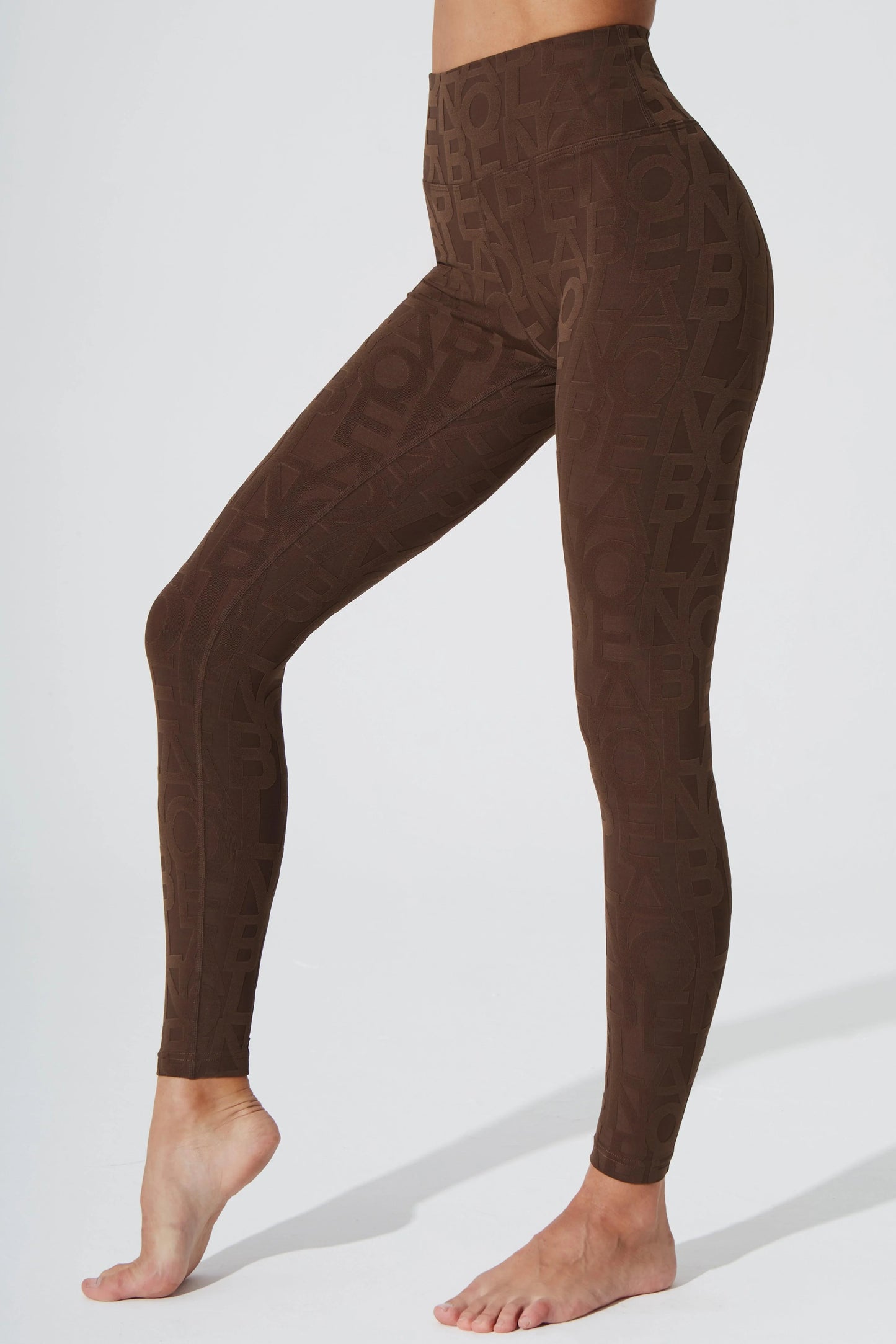 Classic Déese Fleur Legging 3D - Chocolate - Olaben - Womens Leggings