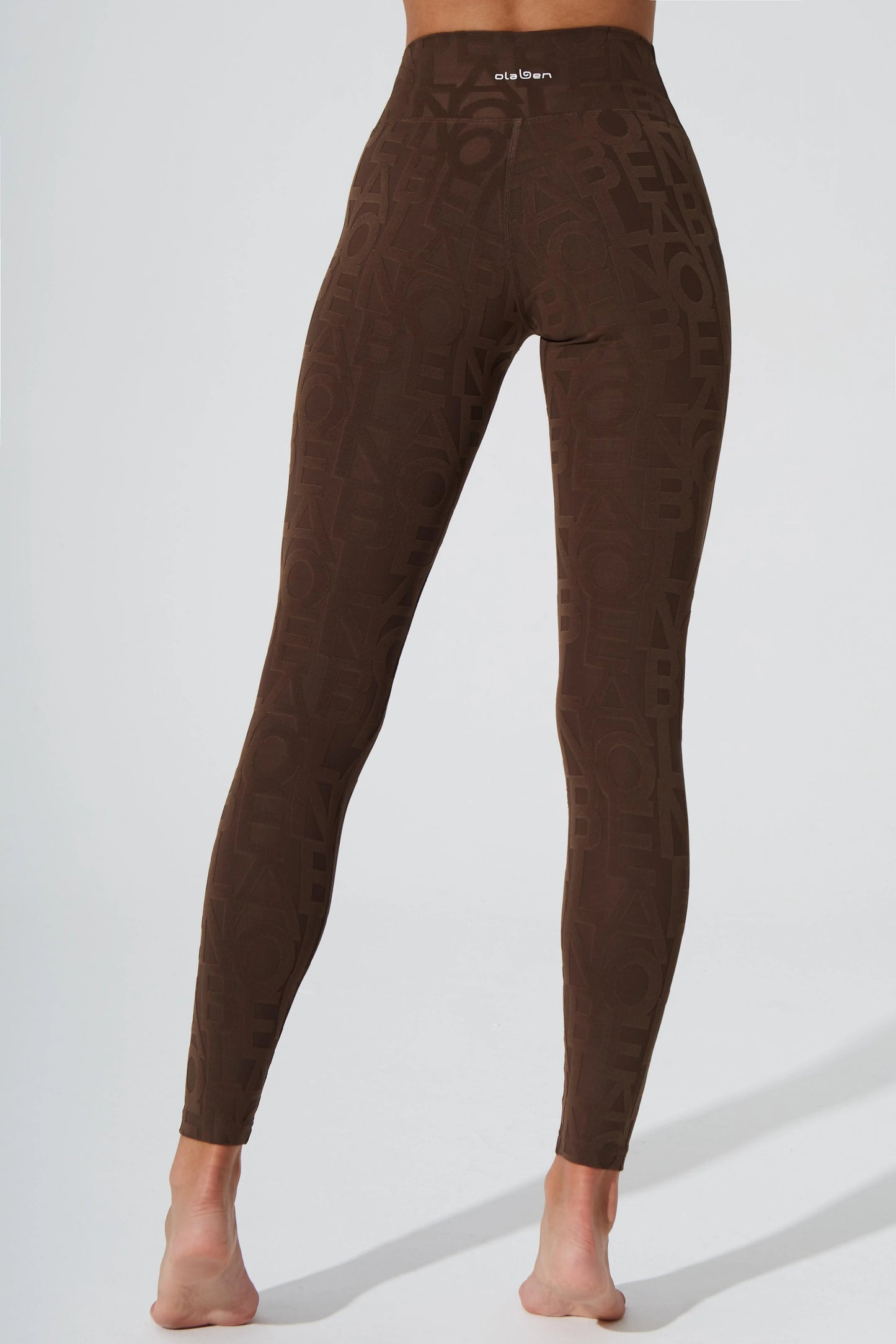 Classic Déese Fleur Legging 3D - Chocolate - Olaben - Womens Leggings