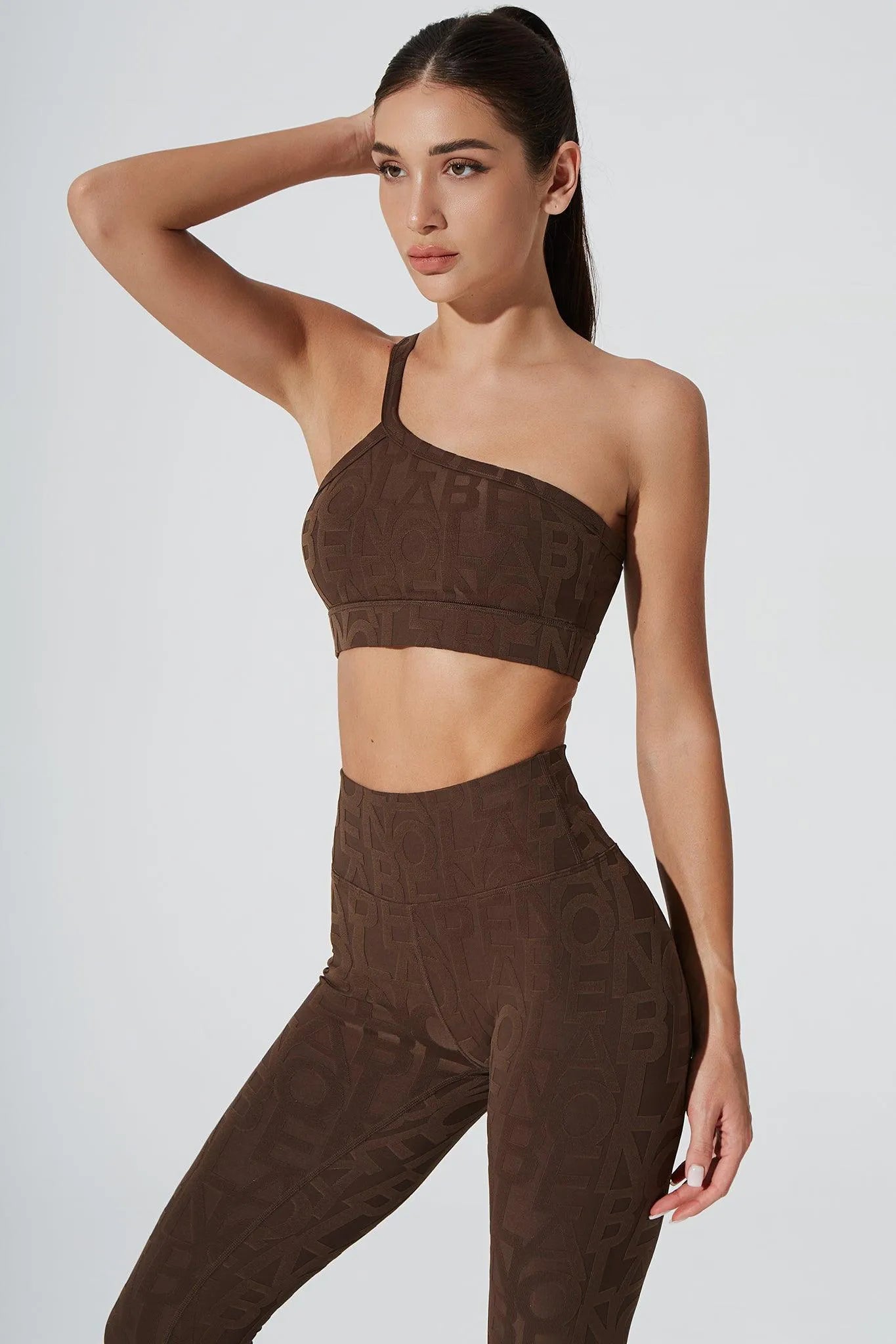 Classic Serein 3D Single Strap Shoulder Bra - Chocolate - Olaben - Womens Bra