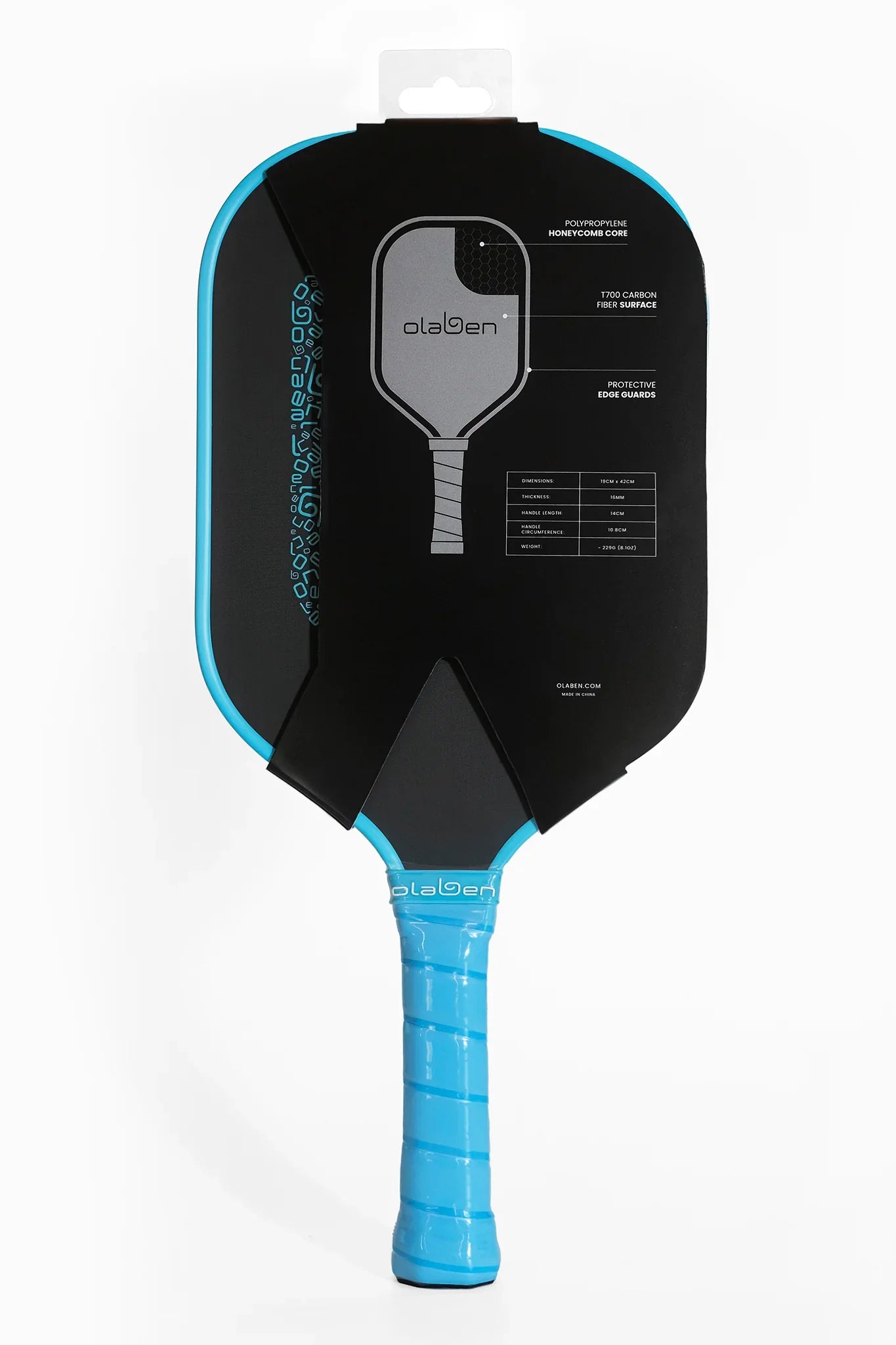 Pro Series Pickleball Paddle 16mm - Blue - Olaben - Accessories
