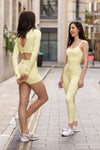 Mimosa 3D Jumpsuit - Yellow Pearl - Olaben - Womens Jumpsuit