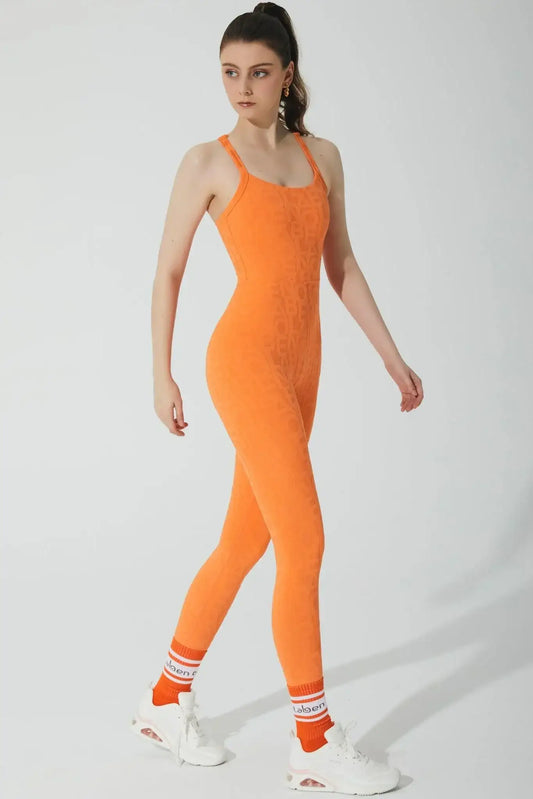 Classic Mimosa 3D Jumpsuit - Sunset - Olaben