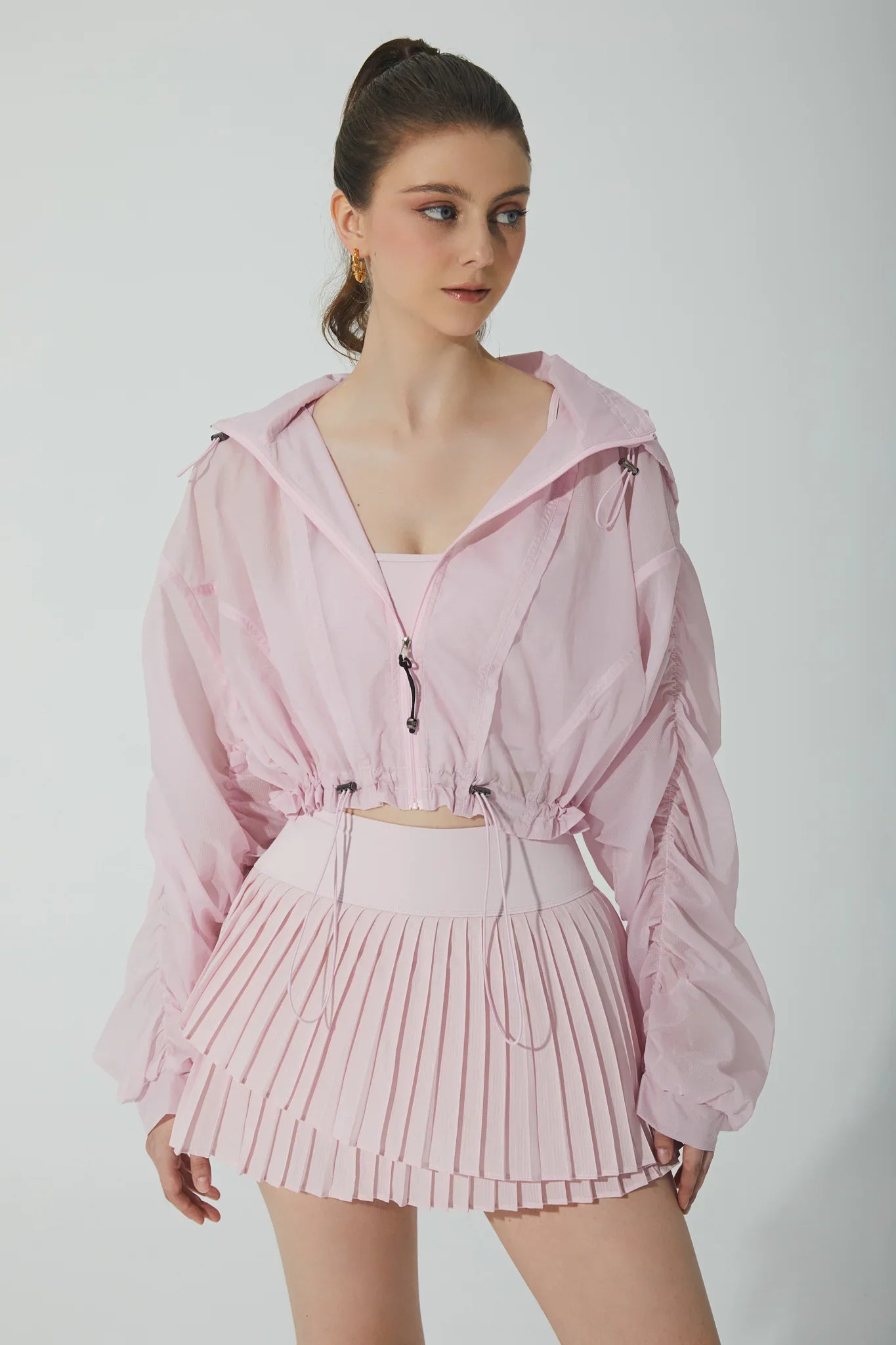 Elodie Sun Protection Jacket - Blush - Olaben - Womens Jacket