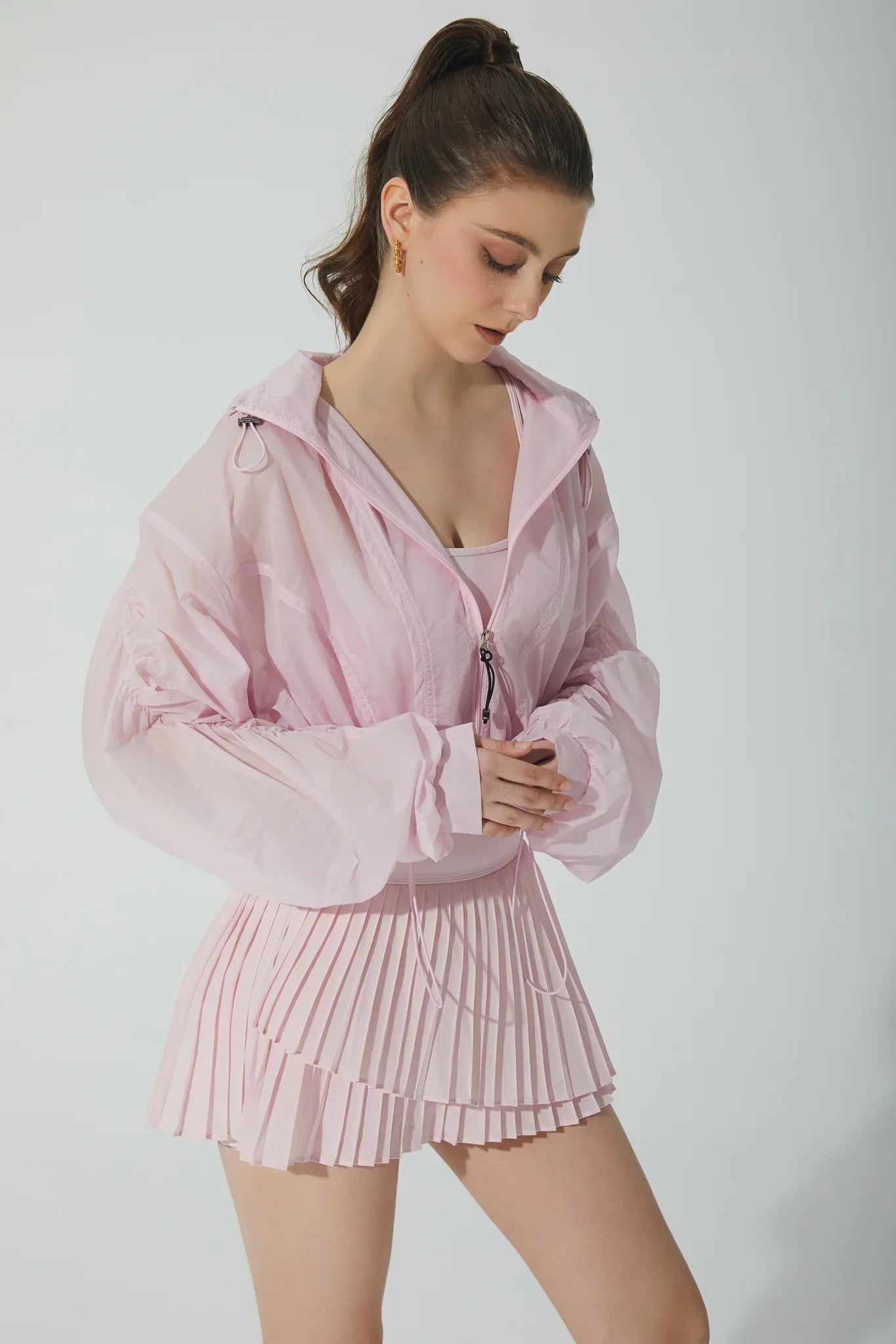 Elodie Sun Protection Jacket - Blush - Olaben - Womens Jacket