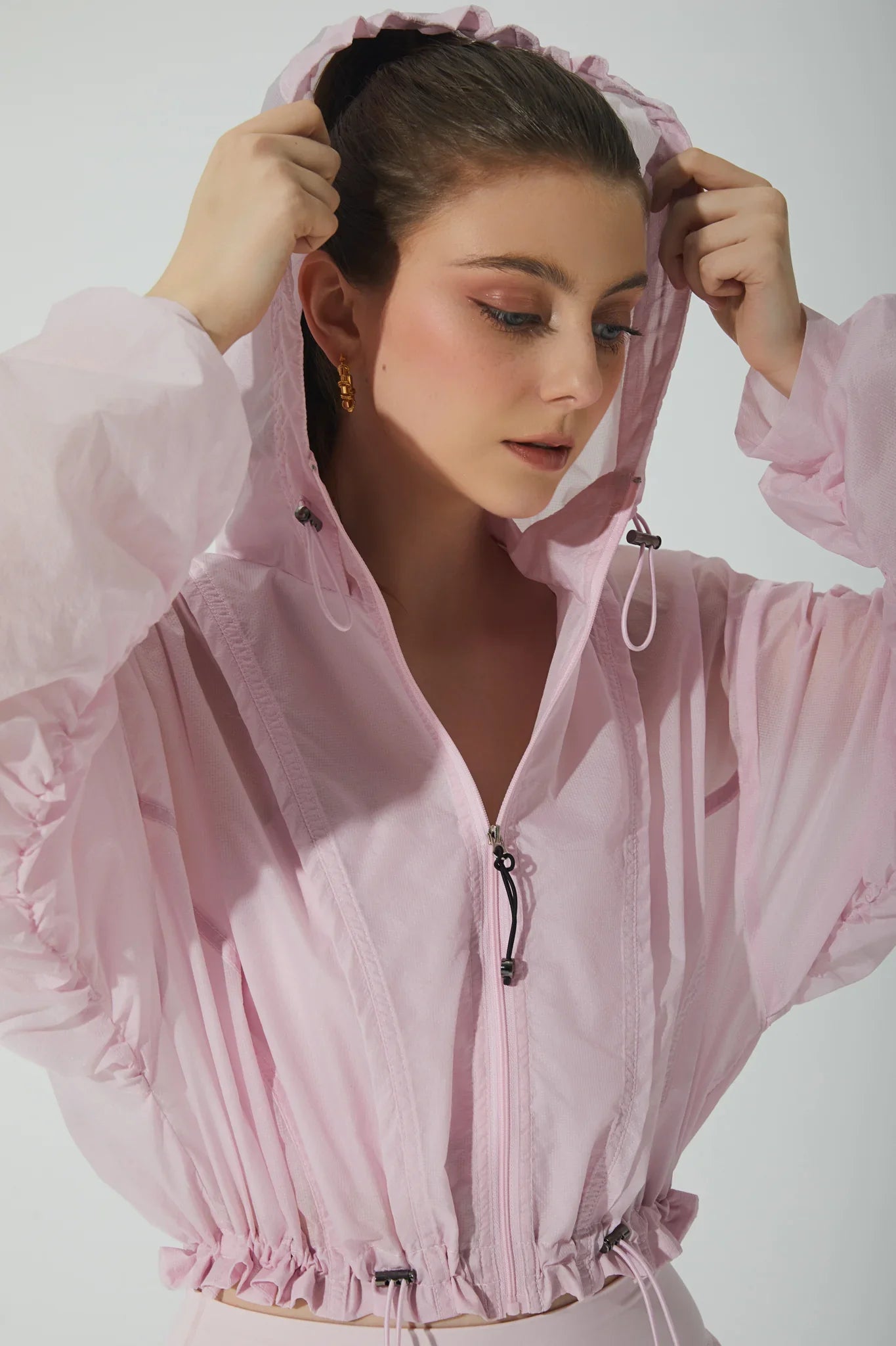 Elodie Sun Protection Jacket - Blush - Olaben - Womens Jacket