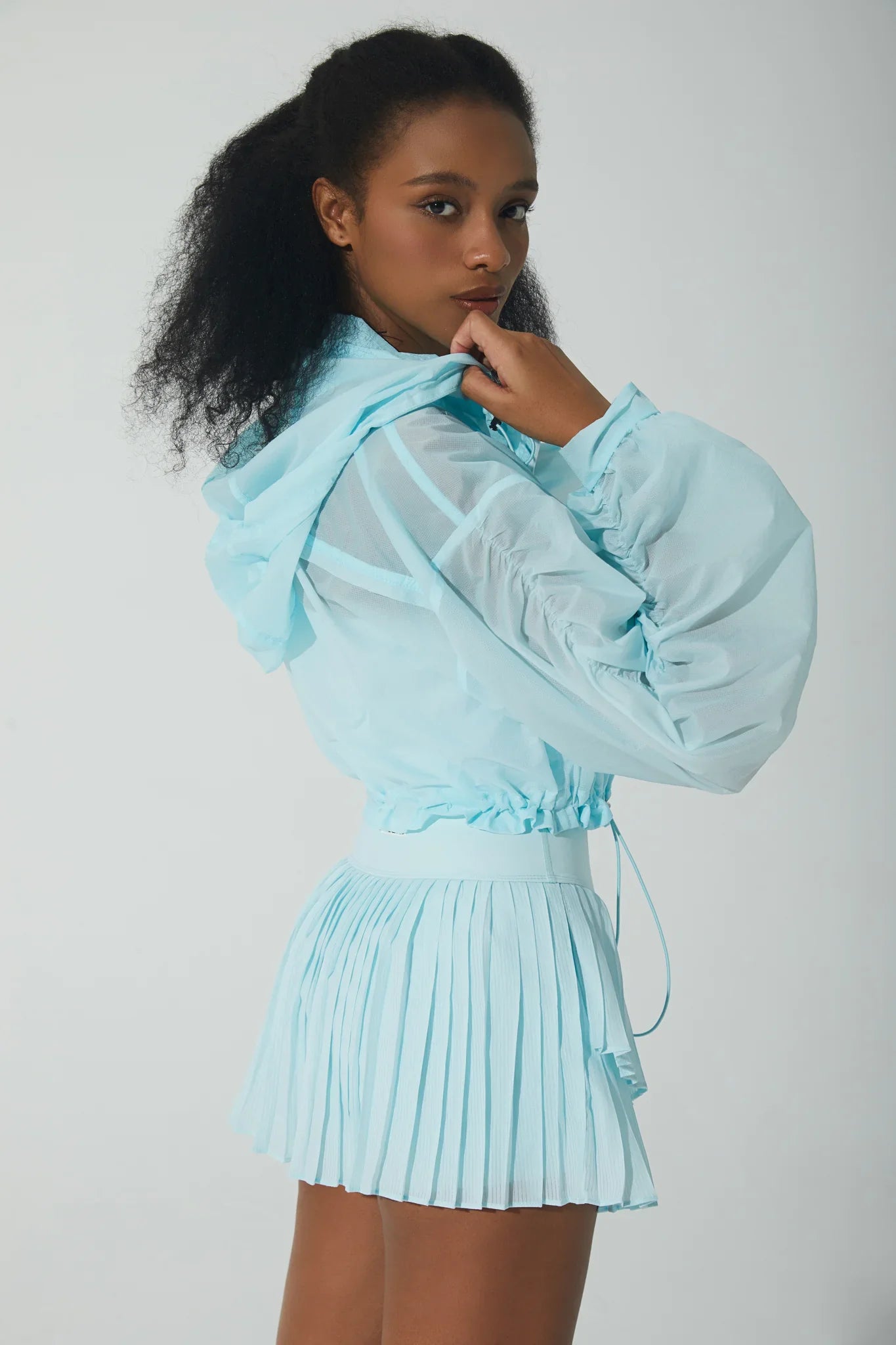 Elodie Sun Protection Jacket - Sky - Olaben - Womens Jacket