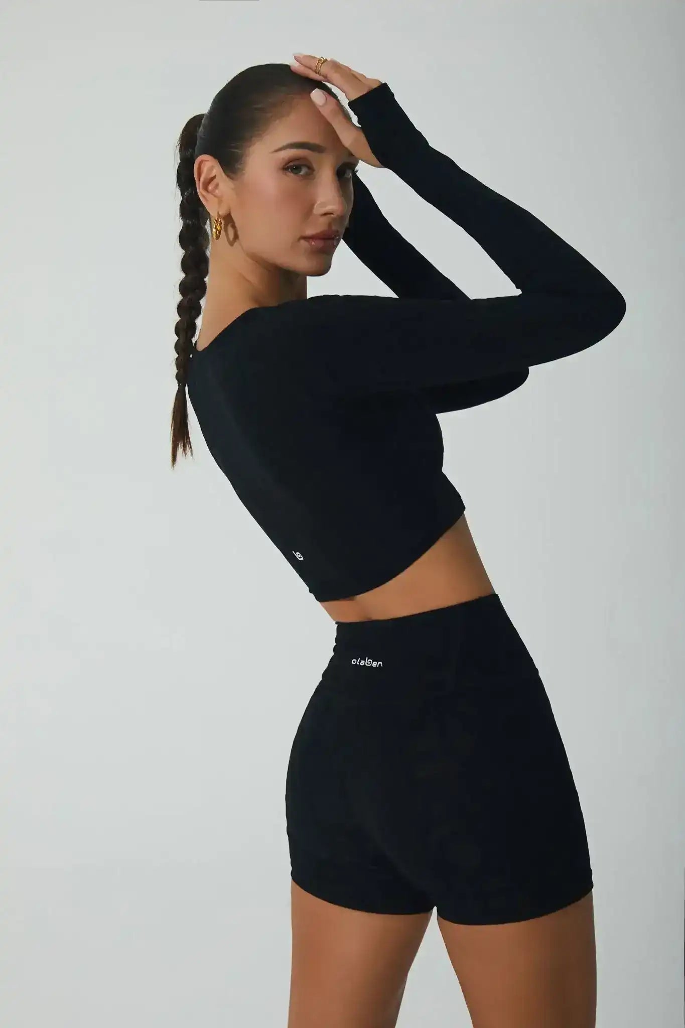 Classic Renée 3D Shorts 5” - Carbon - Olaben