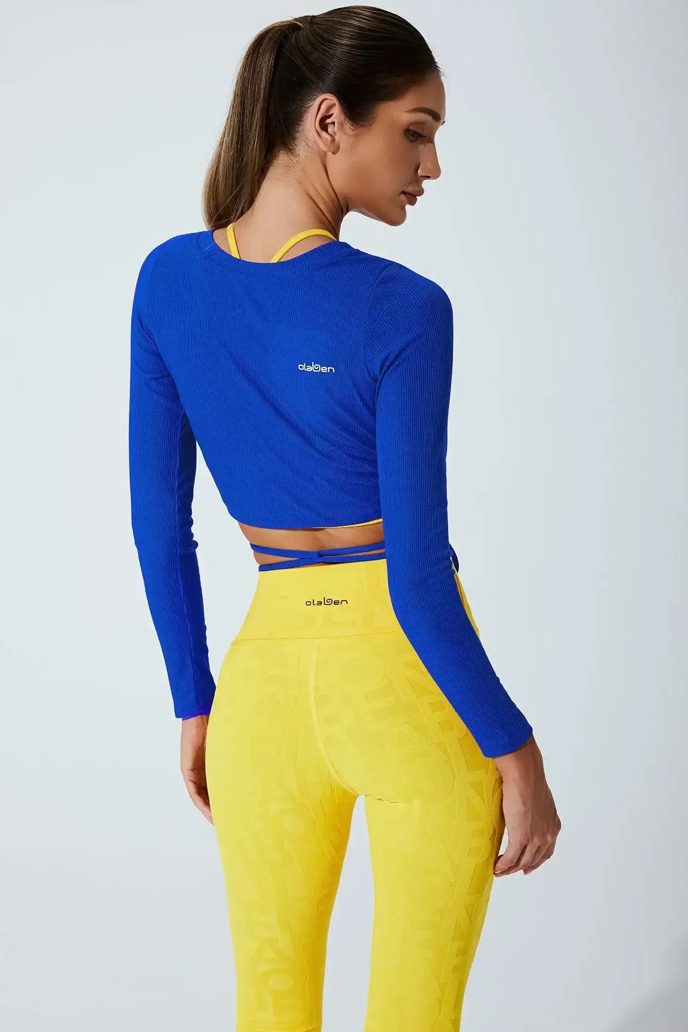 Archangel Long Sleeve Top - Blue - Olaben