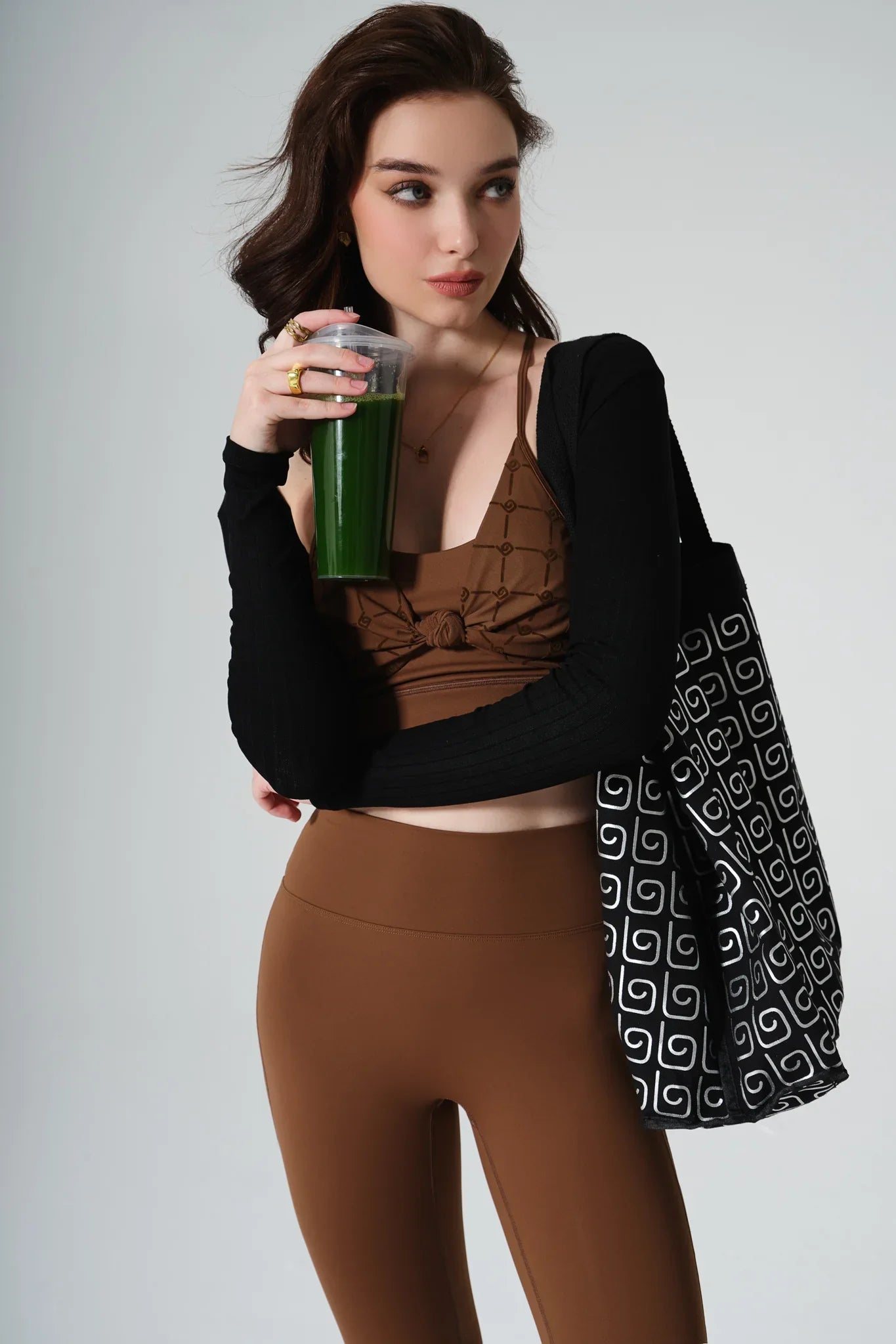 Lani Monogram Bra - Gingerbread - Olaben - Womens Bra