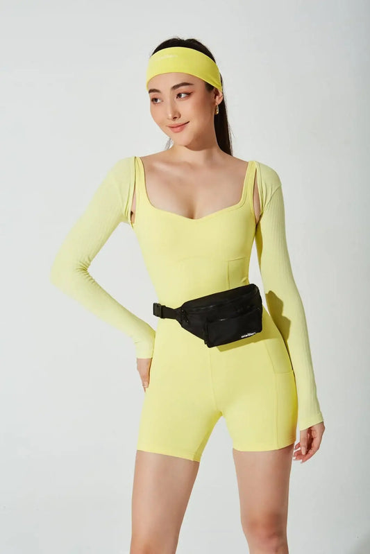 Kyra Pocket Onesie - Yellowtide - Olaben