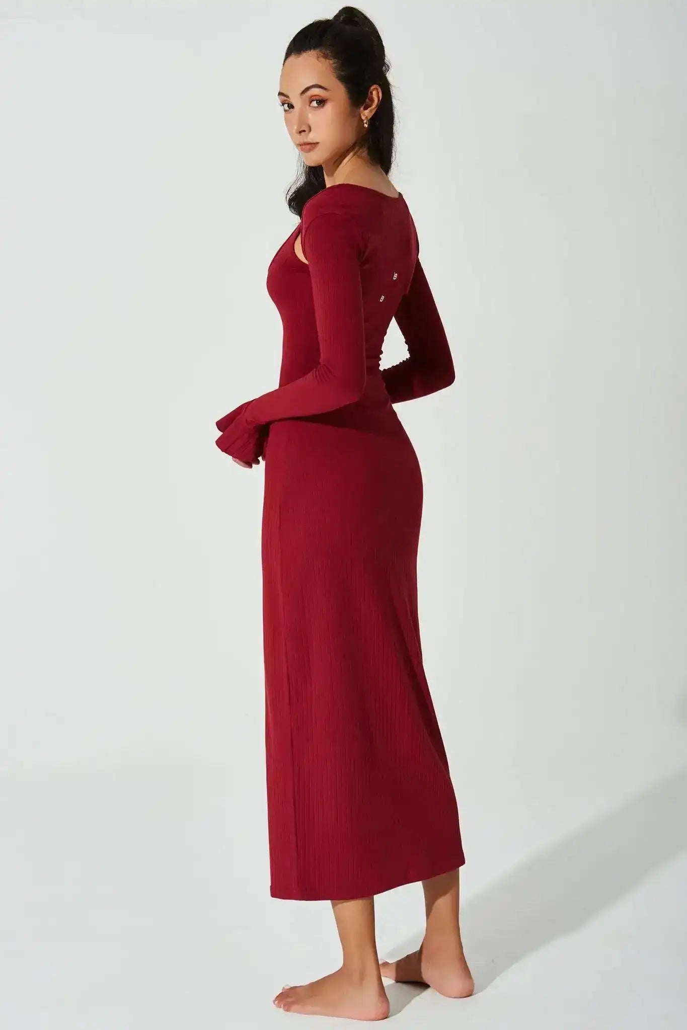 Stylized Bolero Crop - Raspberry Radiance - Olaben
