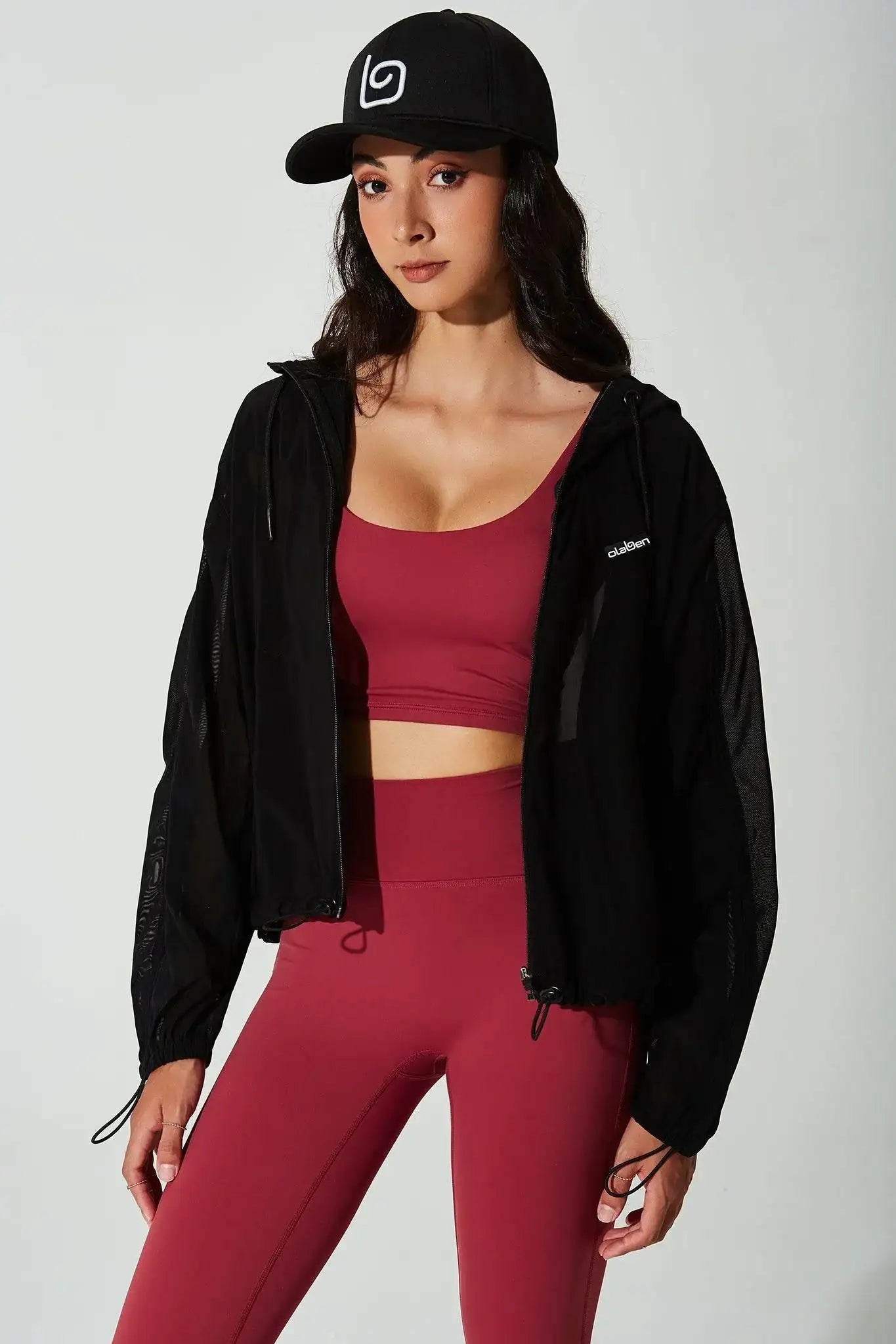 Taylor Cropped Tank - Winery - Olaben