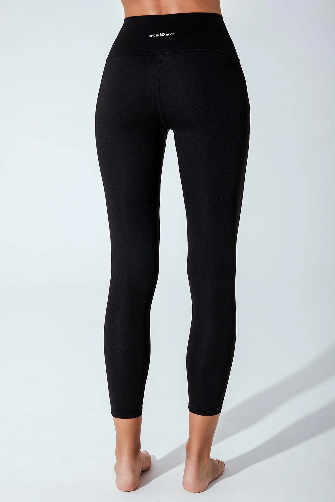 7/8 Luziana B'Mesh Legging - Black - Olaben - Womens Leggings