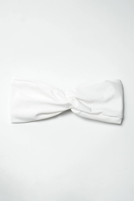 Twist Knot Headband - White - Olaben - Headwear