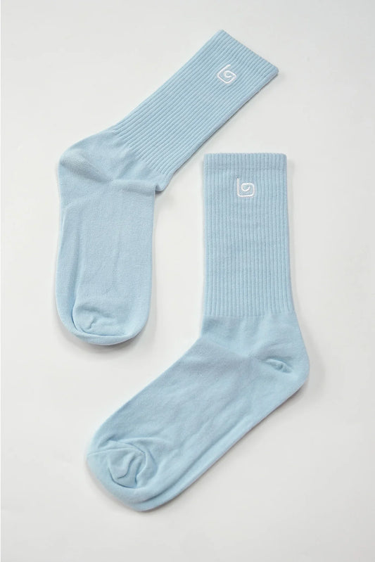 Comfort Crew Socks - Baby Blue - Olaben - Socks