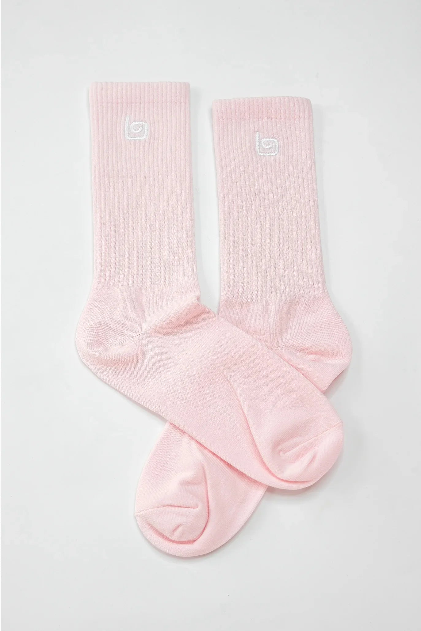 Comfort Crew Socks - Baby Pink - Olaben - Socks