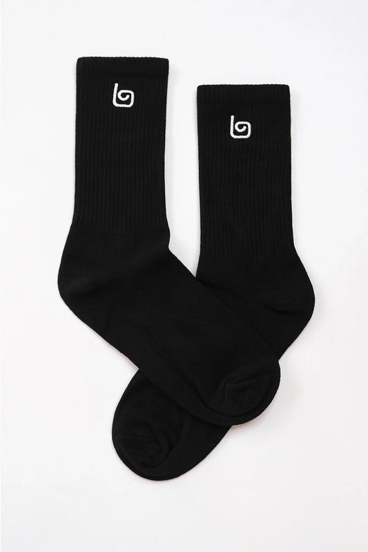 Comfort Crew Socks - Black - Olaben - Socks