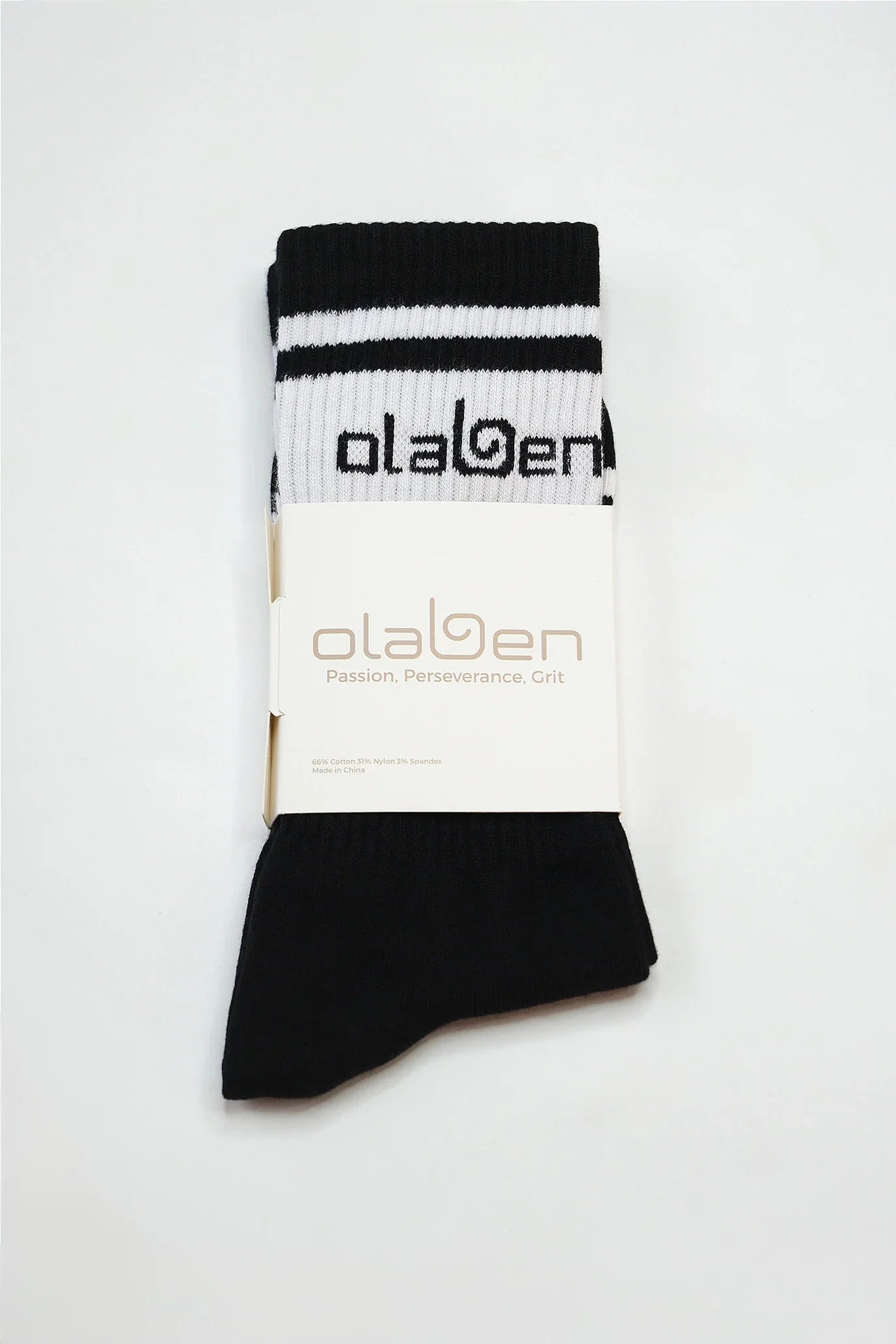 Daily Crew Sock 3.0 - Black - Olaben - Socks