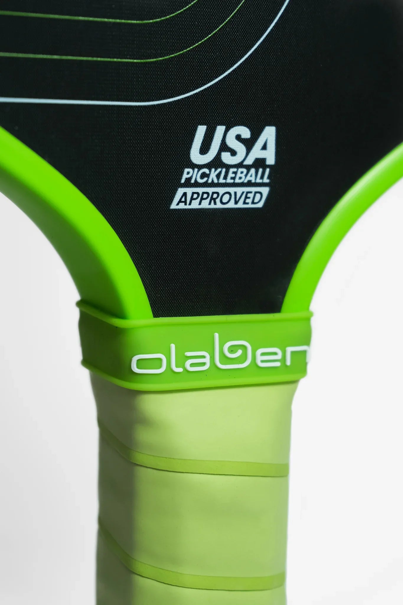 Pro Series Pickleball Paddle 16mm - Green - Olaben - Equipment