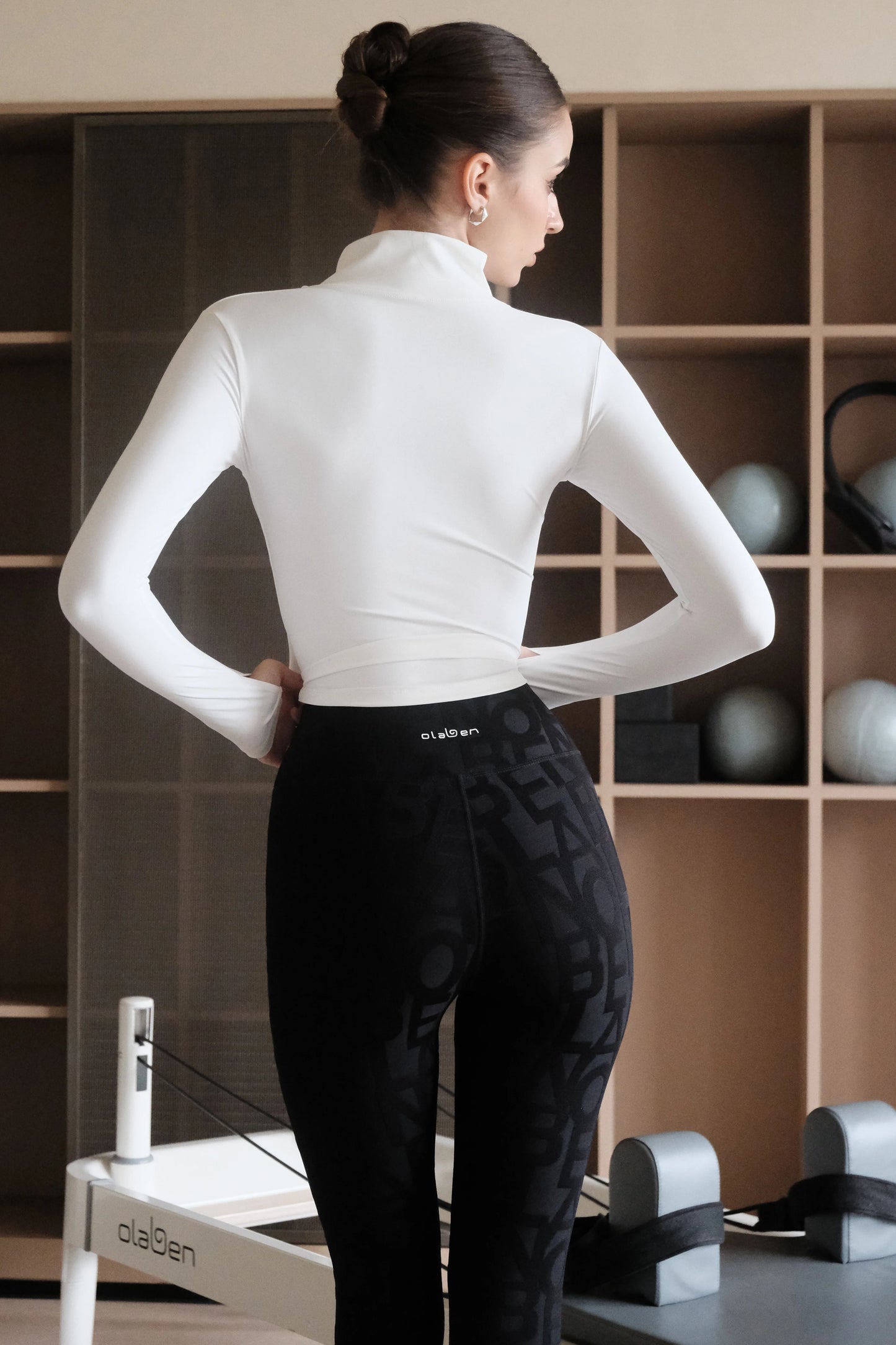 Butterluxe Workout Jacket - White - Olaben - Womens Jacket