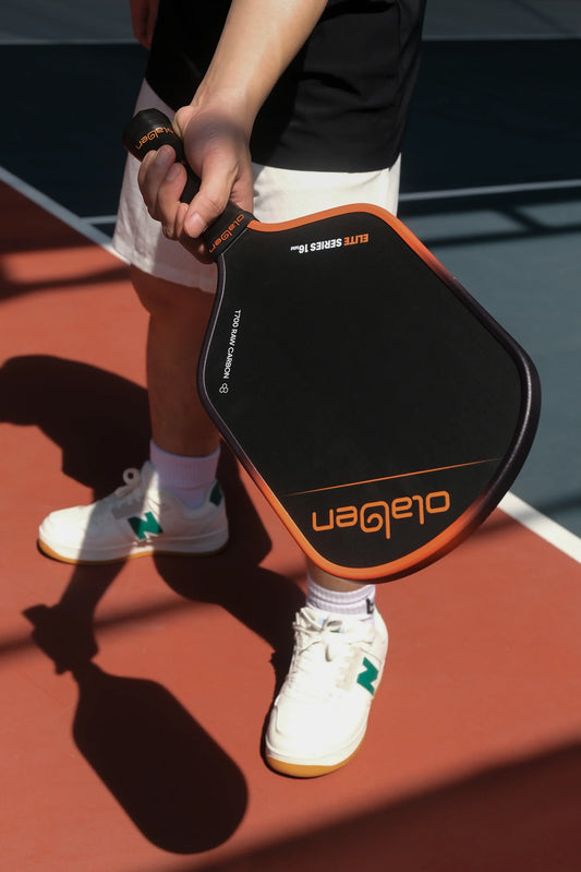 Elite Series 16mm Pickleball Paddle - Dark Orange - Olaben