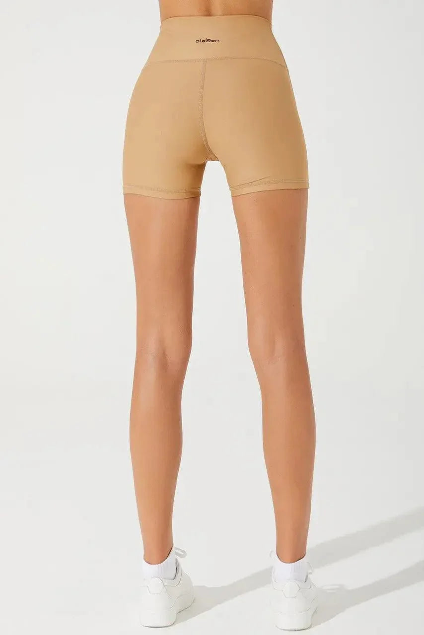 Elvi Biker Short - Cappuccino - Olaben - Womens Shorts
