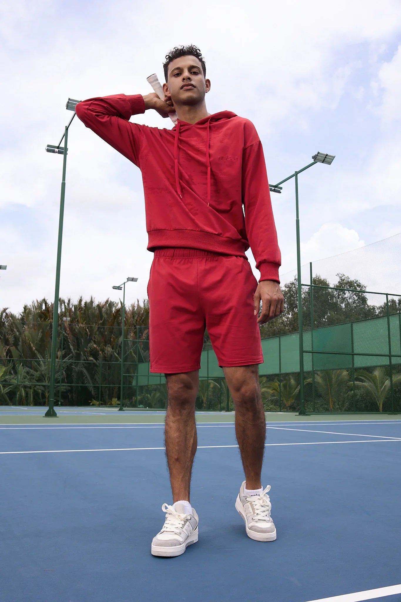 Olaben Athletic Unisex Hoodie - Viva Magenta - Olaben - Mens Hoodie