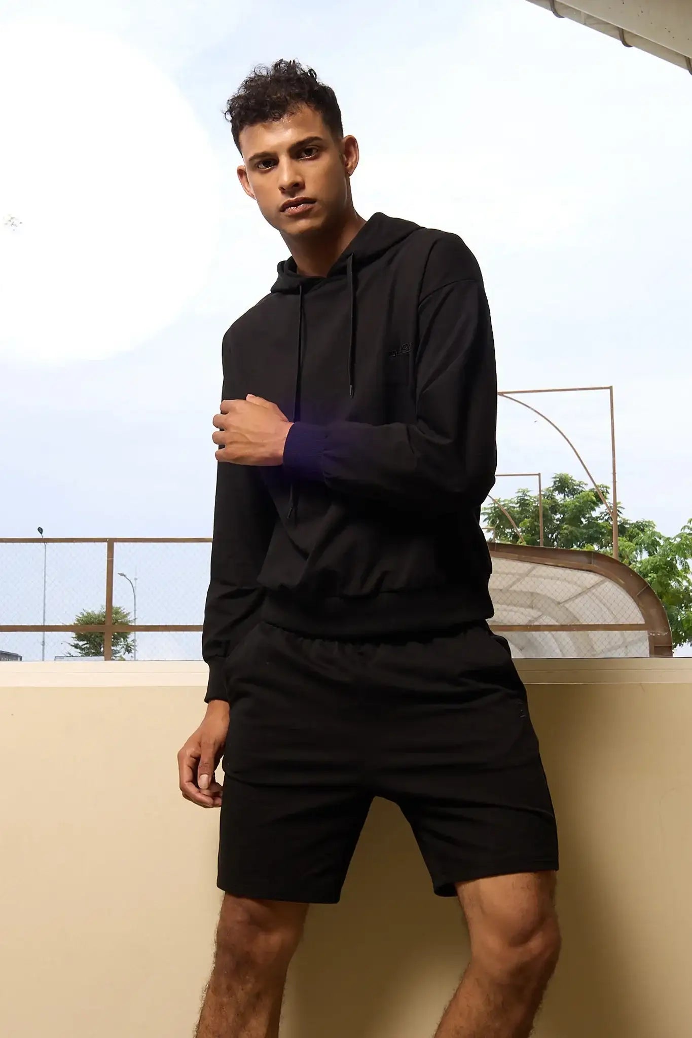 Hanes Sweat Shorts - Black - Olaben