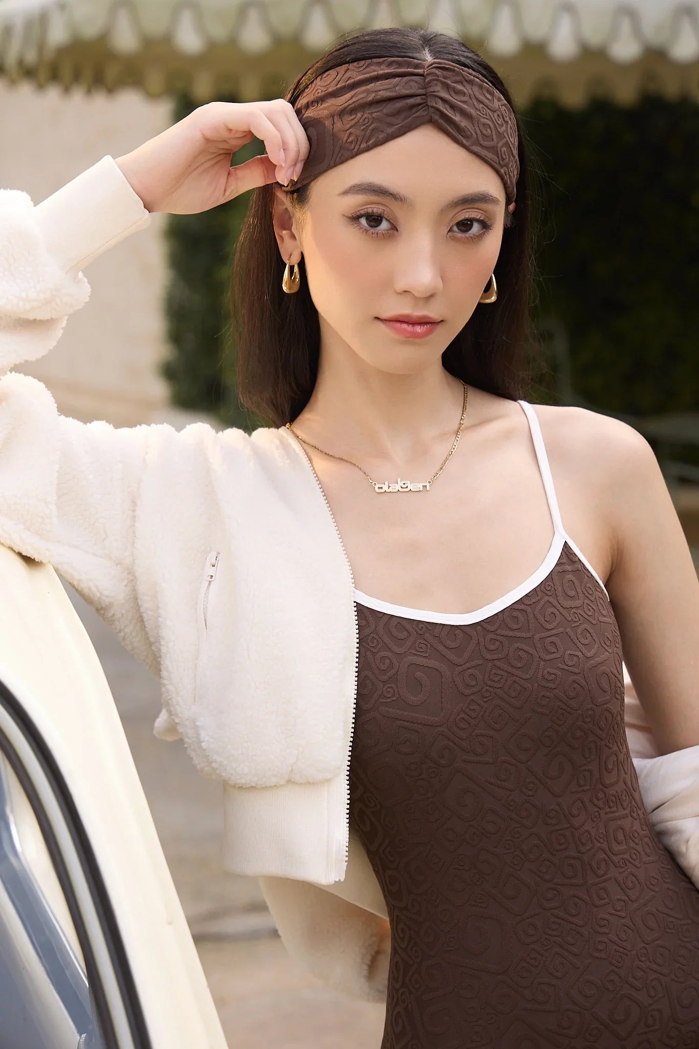Empower Luxe Headband - Mocha - Olaben - Headwear