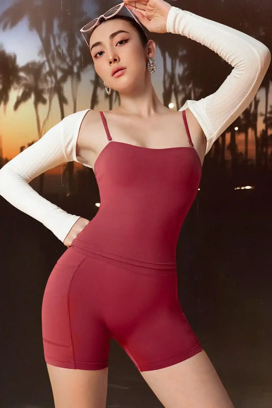 Selena Bandeau Top - Winery - Olaben