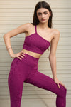 Classic Serein 3D Single Strap Shoulder Bra - Plum - Olaben - Womens Bra