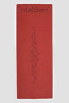 Suede Foldable Travel Yoga Mat - Red - Olaben - Yoga Mats