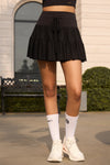 Ruffle Skirt - Charcoal - Olaben - Womens Skirt