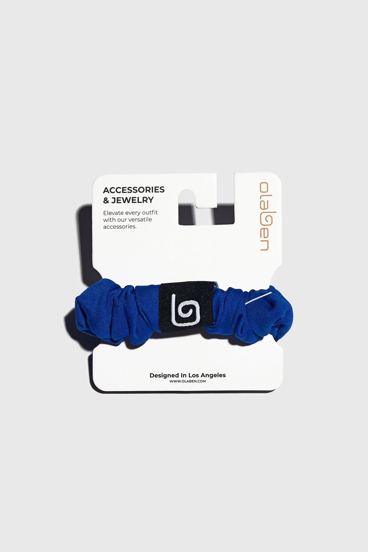 Olaben Luxe Hair Scrunchie - Blue - Olaben - Headwear