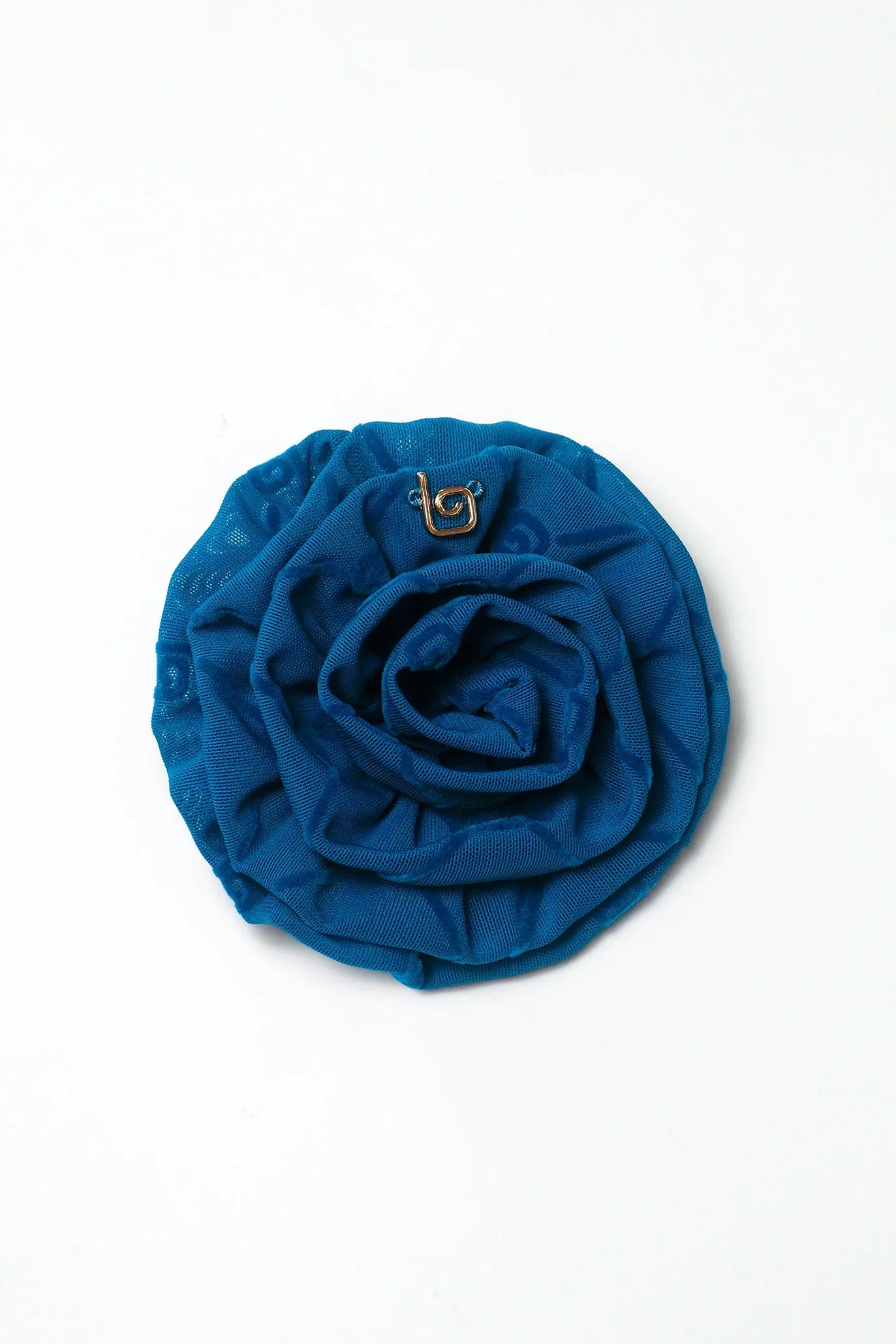 Bloom Forward Brooch - Enamel Blue - Olaben - Jewelry