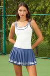 AeroMesh Tank - Coast Blue - Olaben - Womens Tank Top