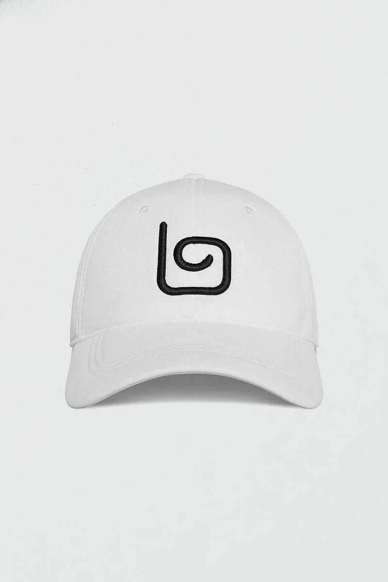 Signature Olaben Cap with Black logo - White - Olaben - Headwear