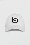Signature Olaben Cap with Black logo - White - Olaben - Headwear