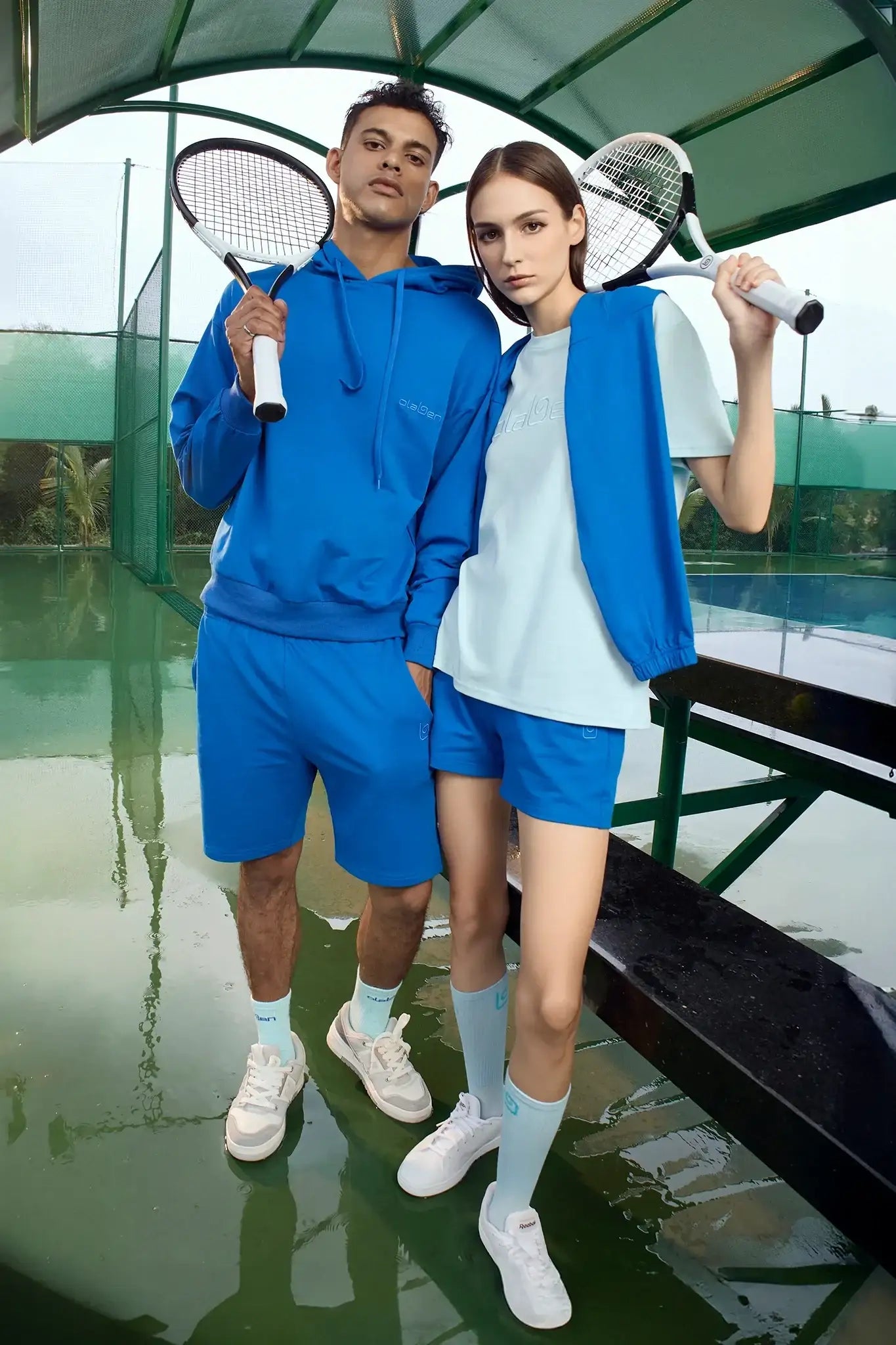 Olaben Athletic Unisex Hoodie - Atlantis - Olaben