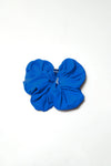 Oversized Silver Bead Scrunchie - Ultramarine - Olaben - Headwear