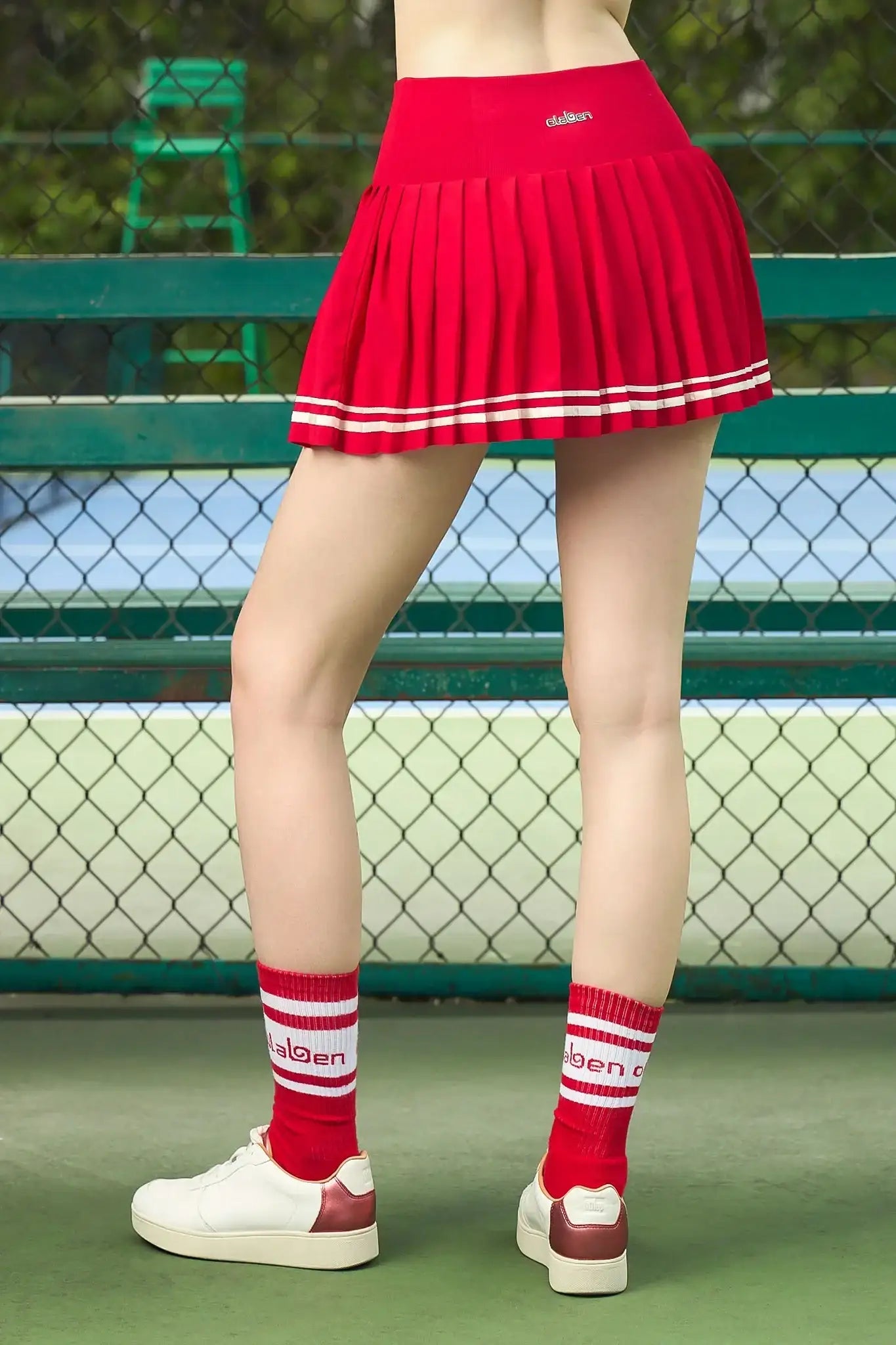 Champion Pleated Skirt - Redwood - Olaben