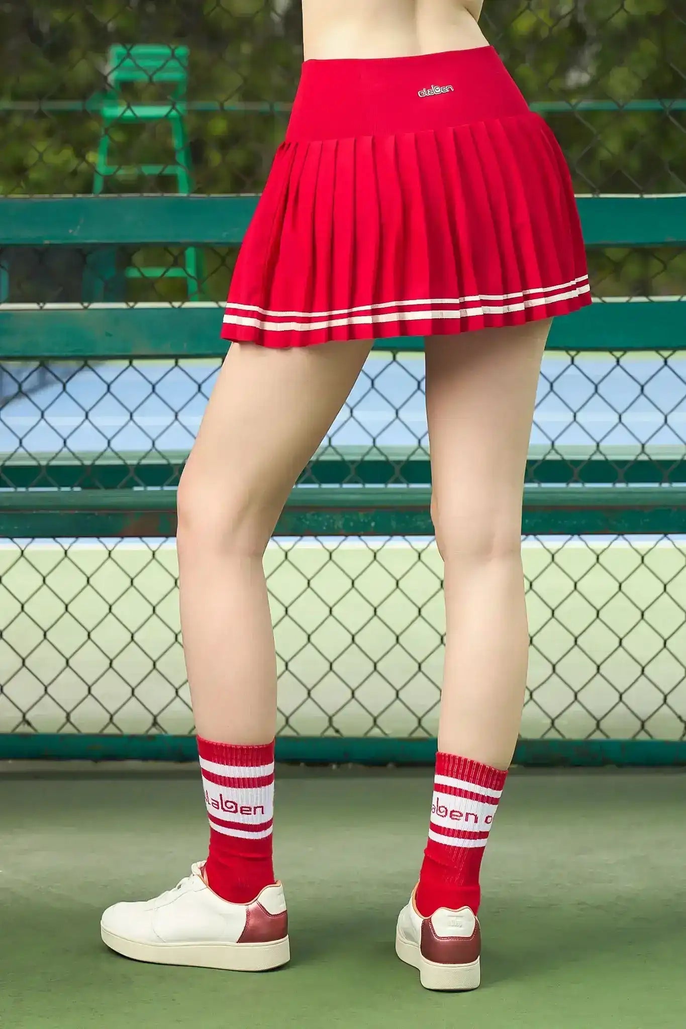 Champion Pleated Skirt - Redwood - Olaben