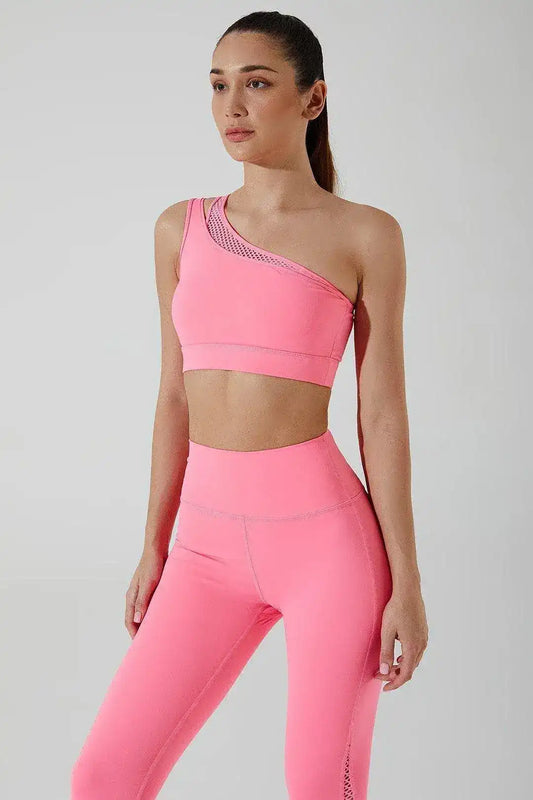 Olaben Clárita Off Shoulder Bra in Cotton Candy — off-shoulder pink bra, hero shot