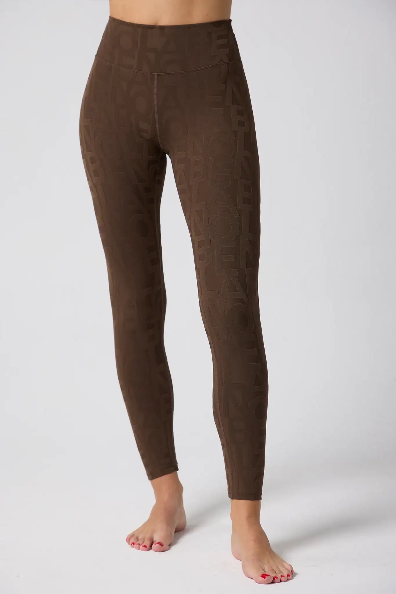 Classic Déese Fleur Legging 3D - Chocolate