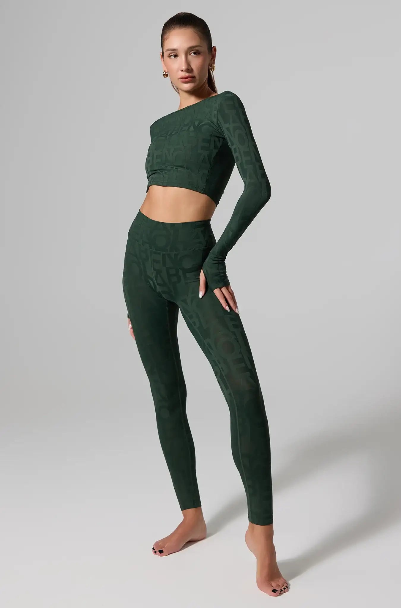 Classic Nala Long Sleeve 3D Bra - Olive