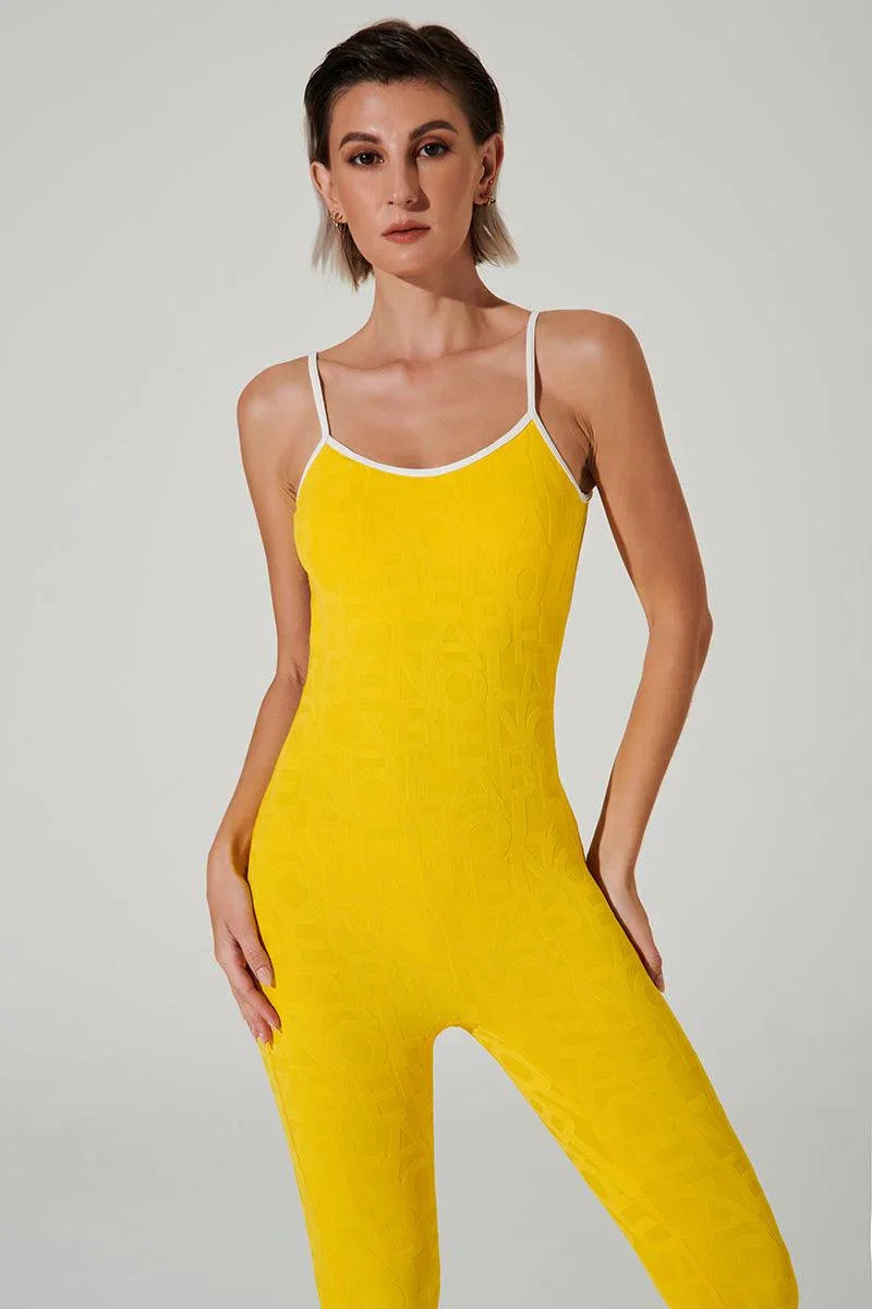 Classic Coeur Del Jumpsuit 3D - Gamboge - Olaben - Womens Jumpsuit