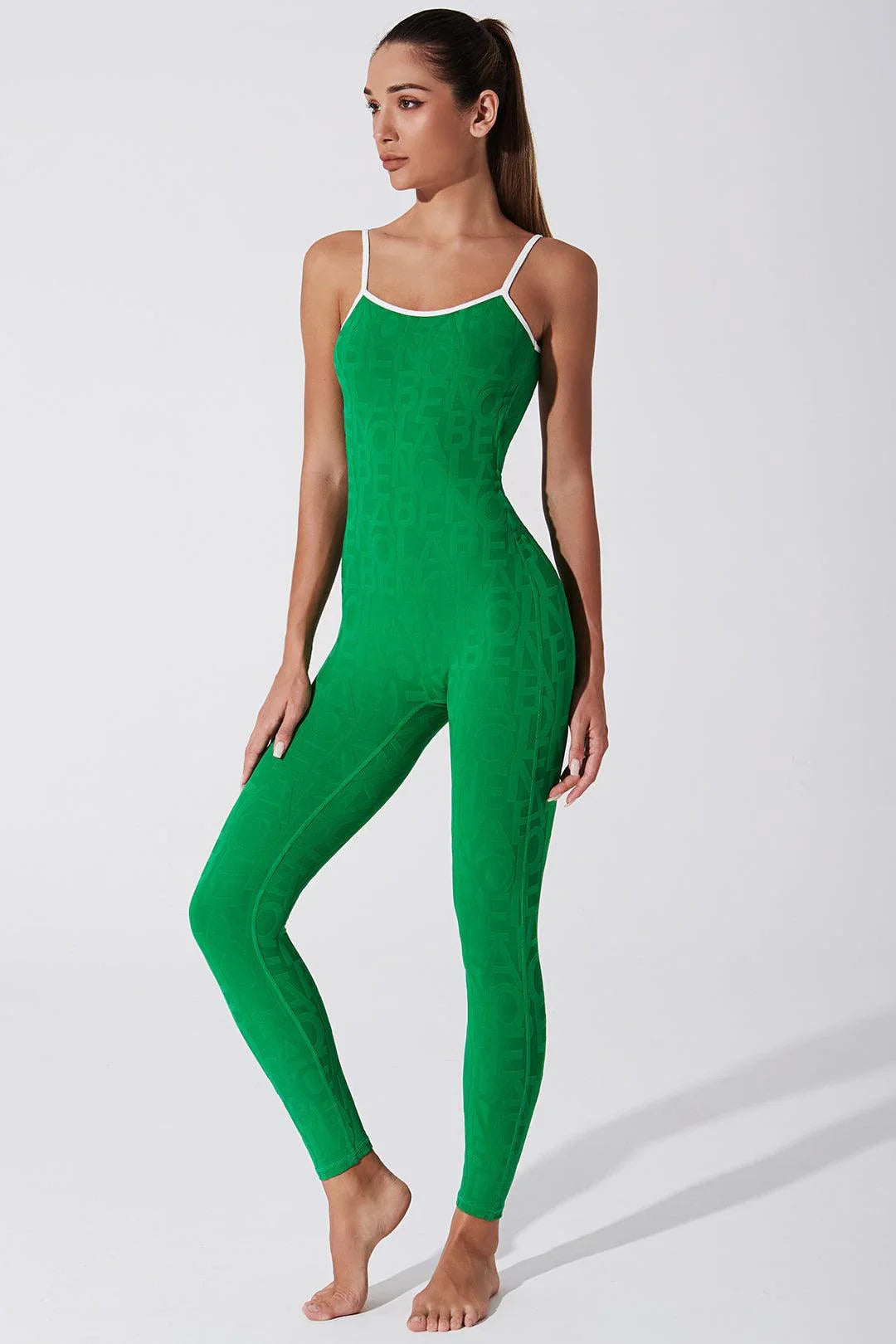 Classic Coeur Del Jumpsuit 3D - Dark Green - Olaben - Womens Jumpsuit