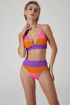 Colorblock Bra - Sunset - Olaben - Womens Bra